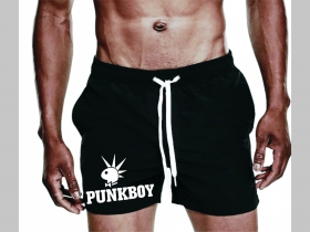 Punkboy  plavky s motívom - plavkové pánske kraťasy s pohodlnou gumou v páse a šnúrkou na dotiahnutie vhodné aj ako klasické kraťasy na voľný čas